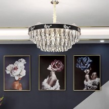 Lustre de cristal com...