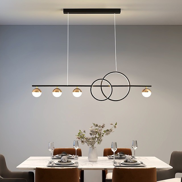 luz pendente 95cm lanterna projeto lustre metal pintado com abamentos modernos