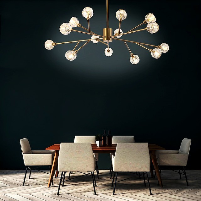 108cm sputnik projeto lustre ouro pendente metal leve básico bainha assimétrica natureza inspirada estilo nórdico genérico