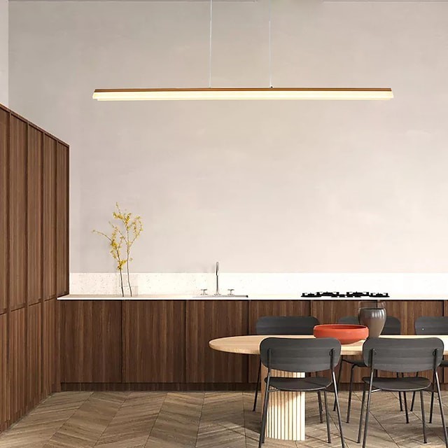 linear luz pendente ouro preto moderno escritório sala de jantar lustre pintado com abamentos em alumínio luz pendente ajustável branco quente branco frio