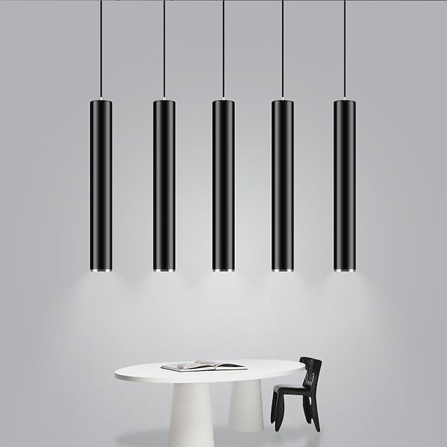 1-luz 6cm luz pendente sala de jantar cilindro de metal outros modernos contemporâneos